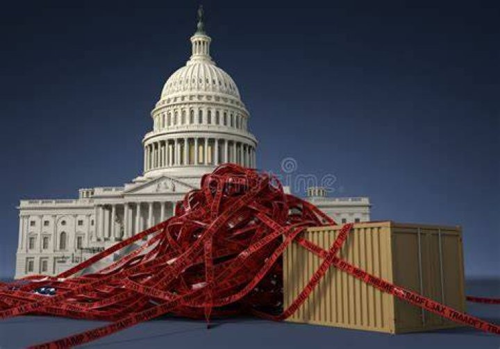 What is red tape in relation to the US government?