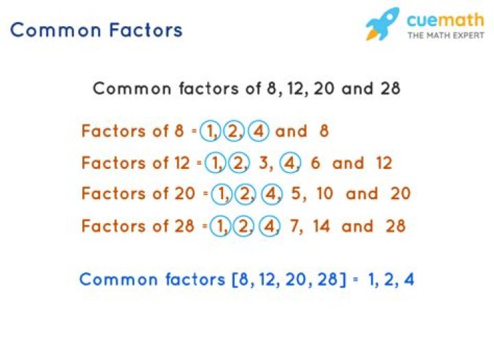What is the common factor of 66 and 42?
