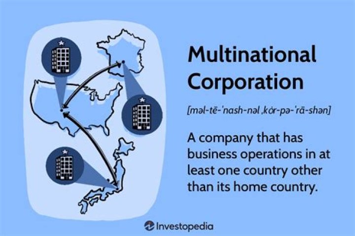 What is the definition of a global company?