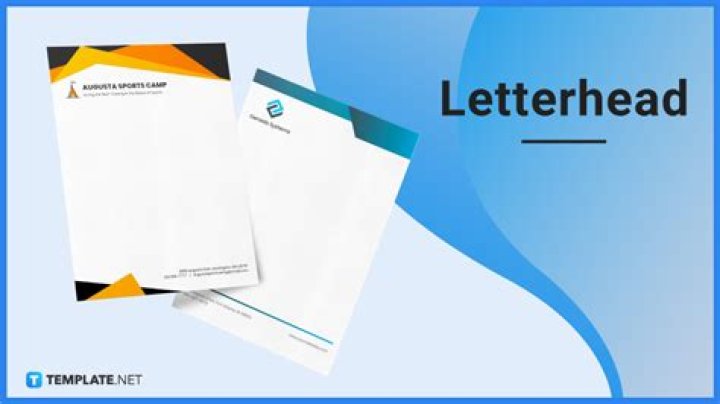 What is the difference between a company letterhead and a personal letterhead?