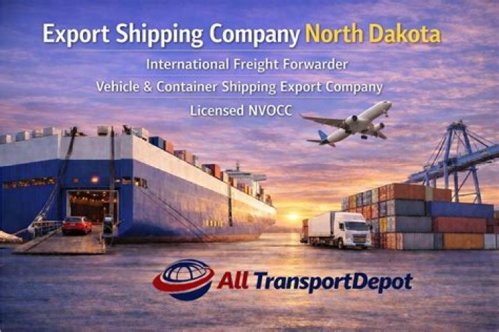 What is the major export of North Dakota?