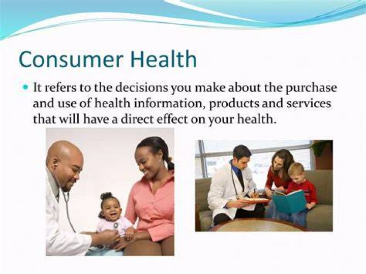What is the meaning of consumer health?
