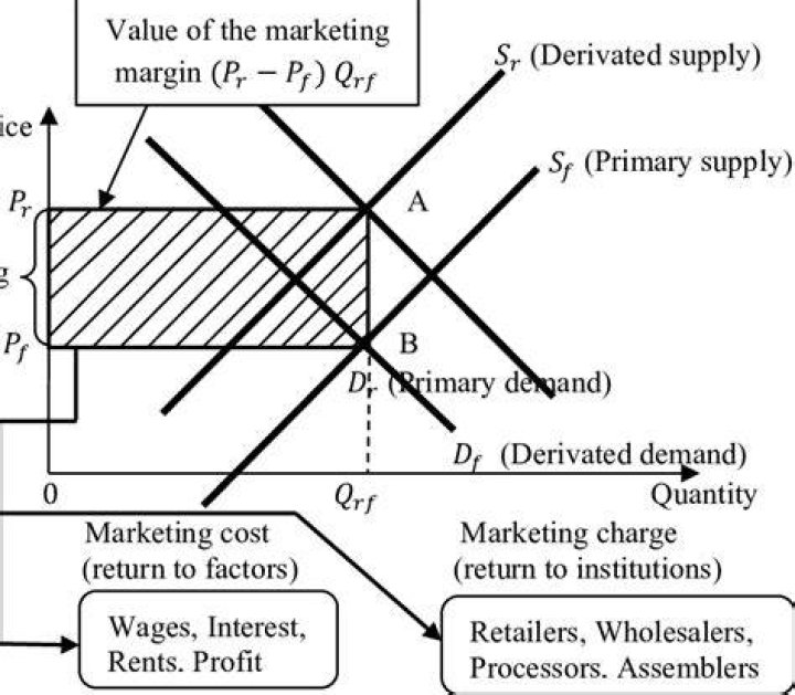 What is the meaning of marketing margin?