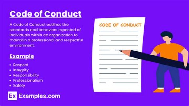 What is the purpose of having rules of conduct?