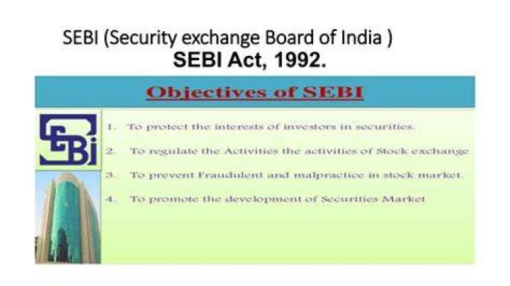 What is the purpose of the SEBI Act?