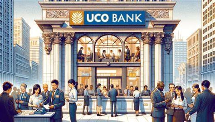 What is the rank of UCO Bank?