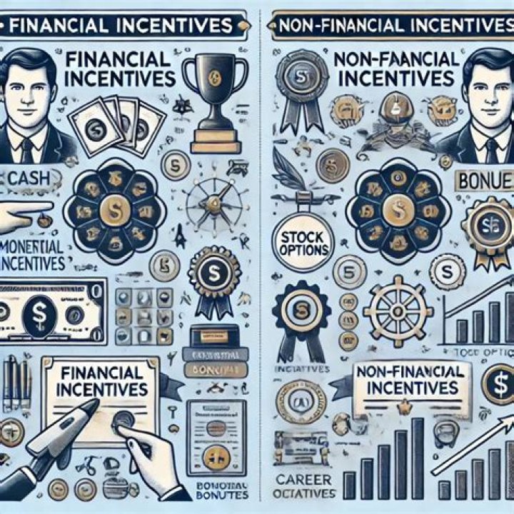 What is the role of non-financial incentives over financial incentives?