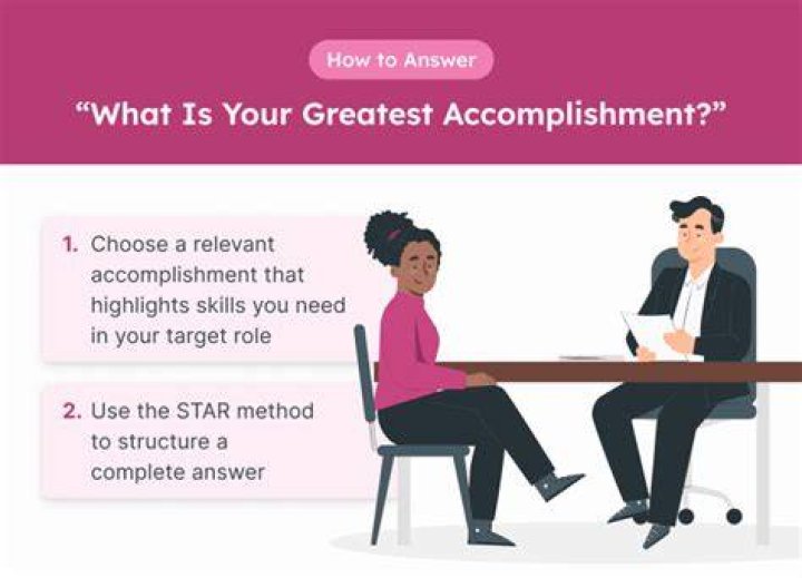 What is your greatest accomplishment example Answer?