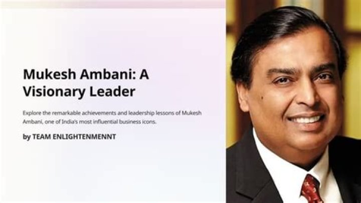 What kind of leader is Mukesh Ambani?