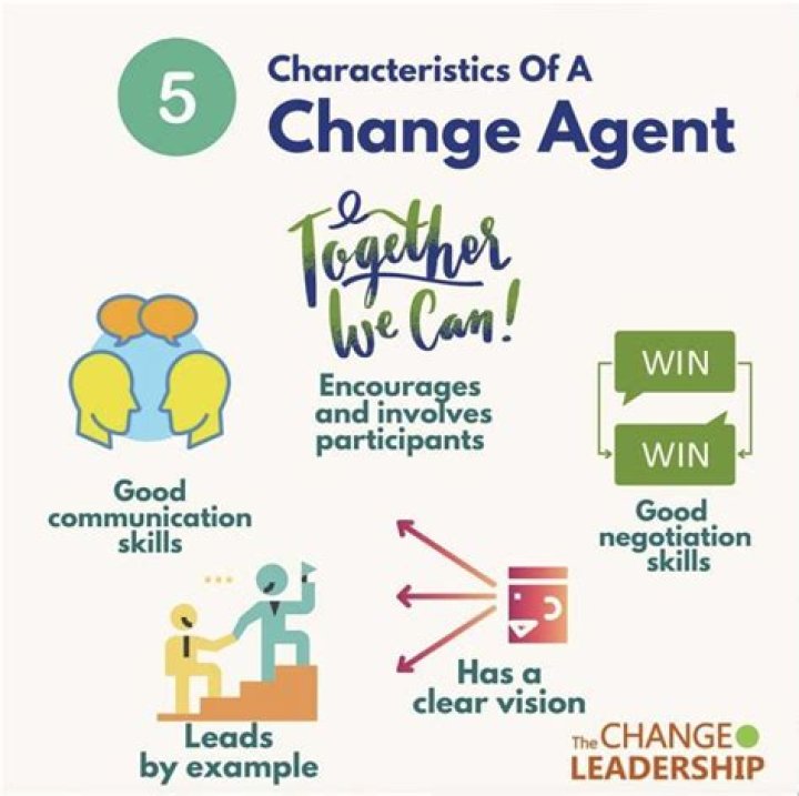 What makes a good change agent?