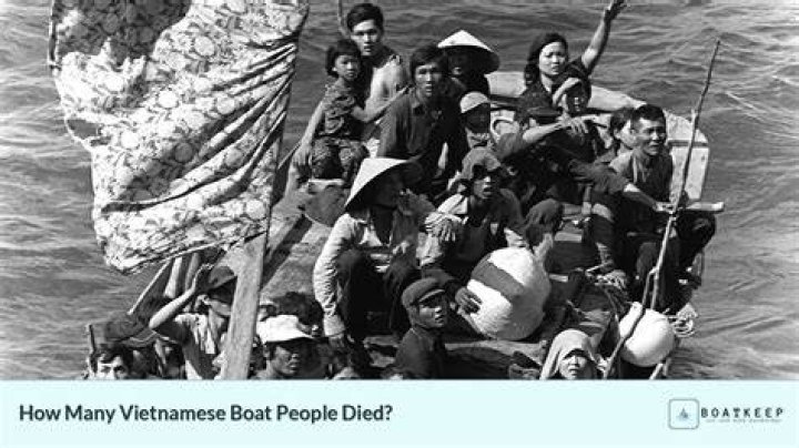 What percentage of Vietnamese boat people died?