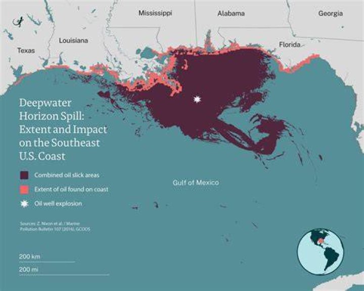 What popular oil company had a massive oil spill?