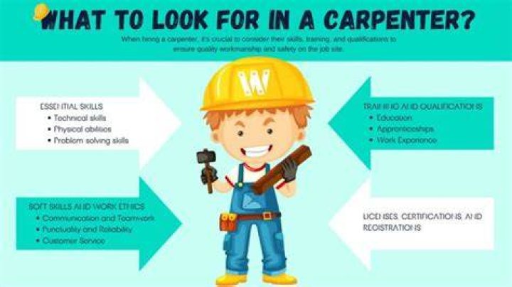 What qualifications do carpenters need?