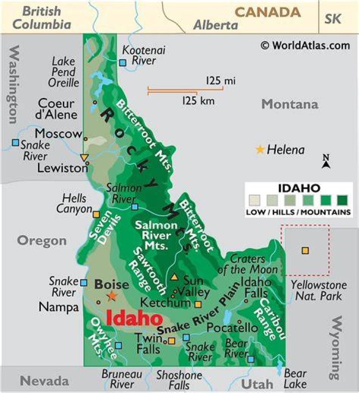 What river runs through southern Idaho?