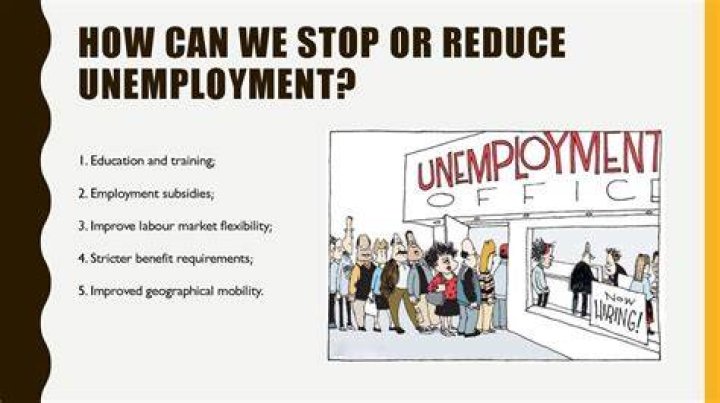 What strategies may a government adopt to counteract unemployment?