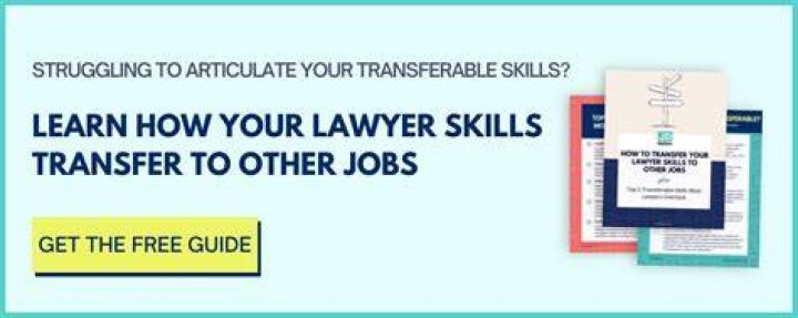 What transferable skills do lawyers have?