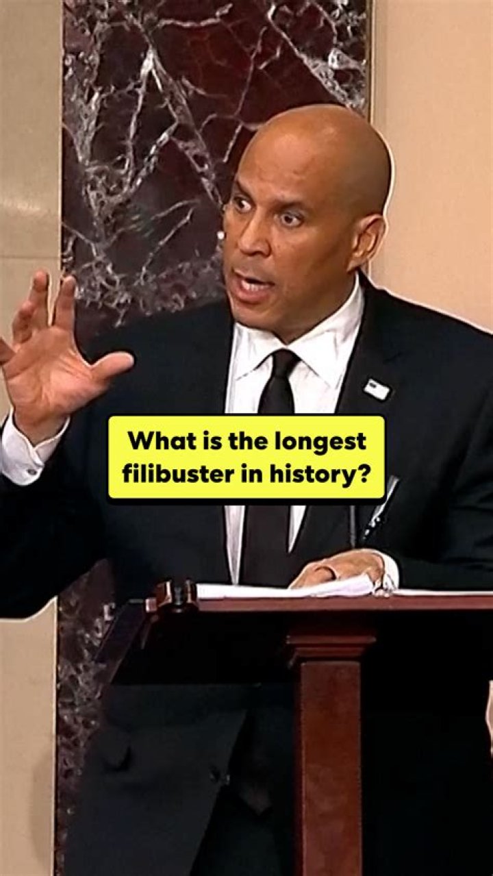What was the longest filibuster in US history?