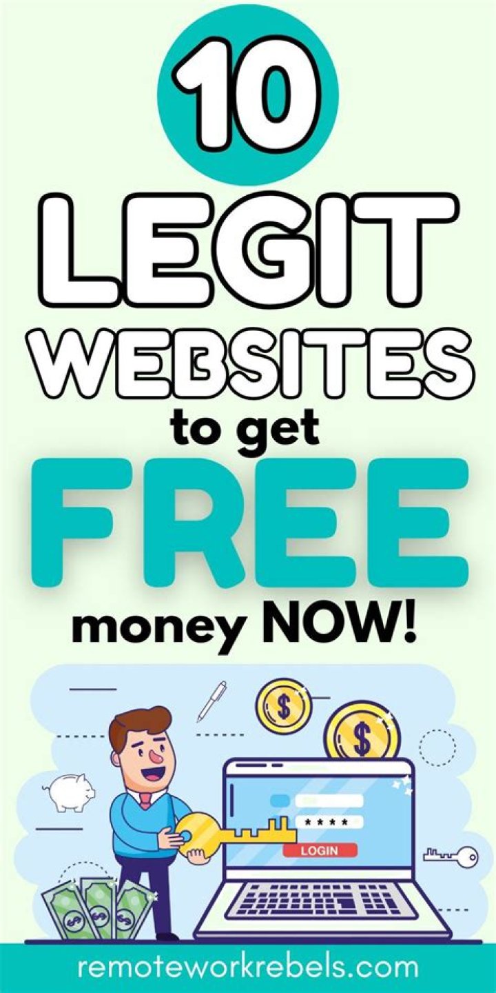 What websites can I get free money?