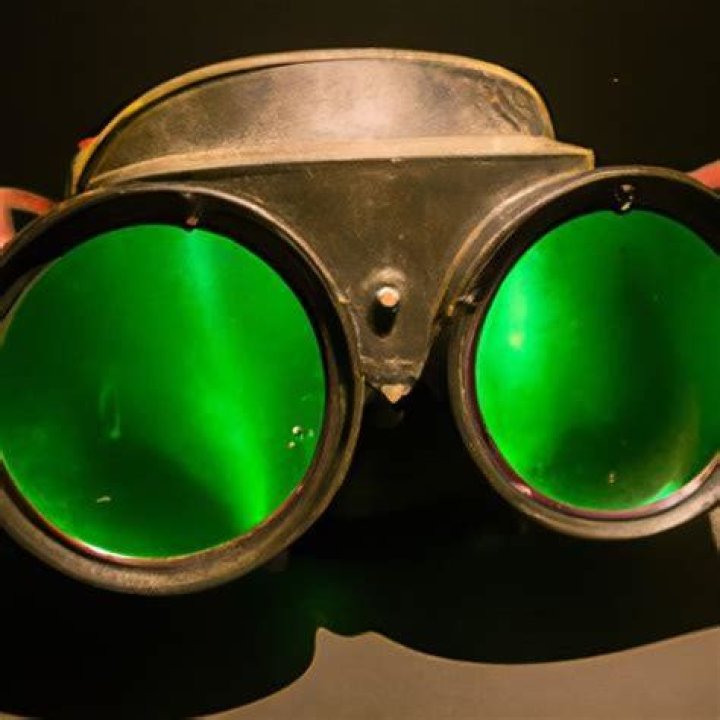 What were shell goggles used for?