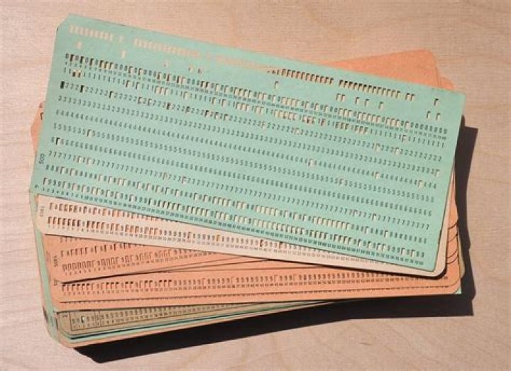 What were the advantages of punchcards?