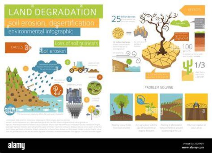 What will happen if the land lose its top soil?