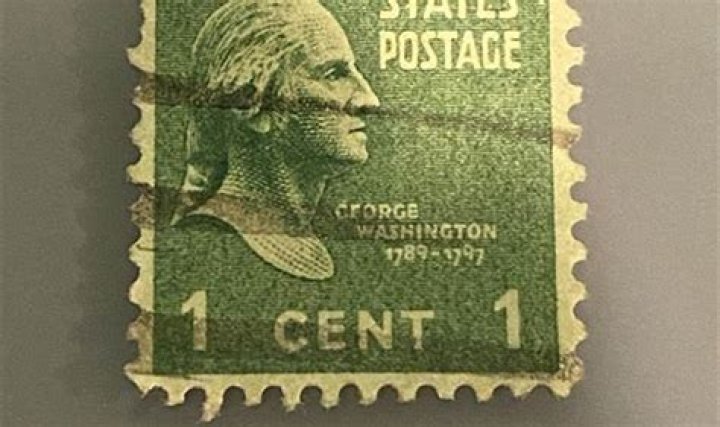 When did 1 cent stamps come out?