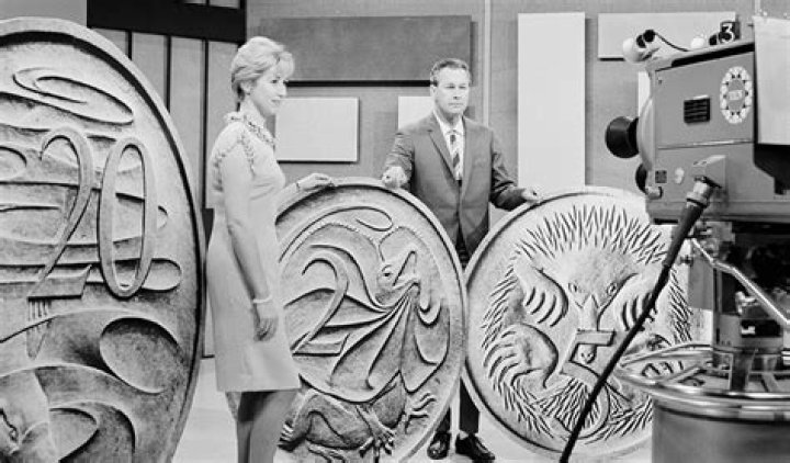 When did Australia change from pounds to dollars?