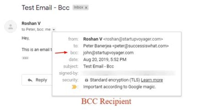 When should BCC be used in email?