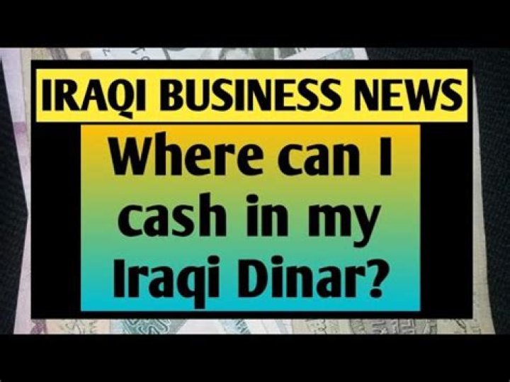 Where can I cash in my dinar?