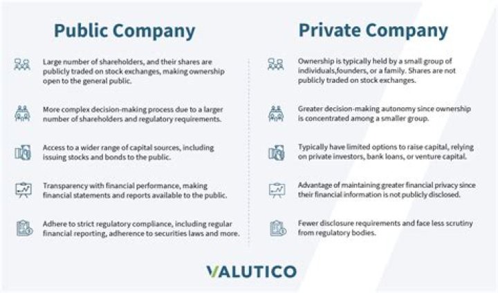 Where can I find financial information for a private company?