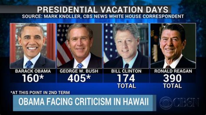 Where does the president vacation?