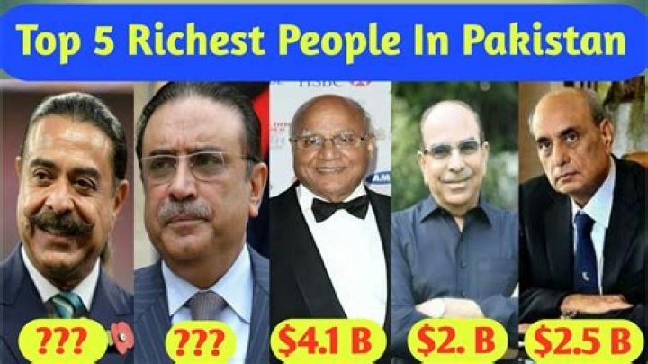 Which is the most richest caste in Pakistan?