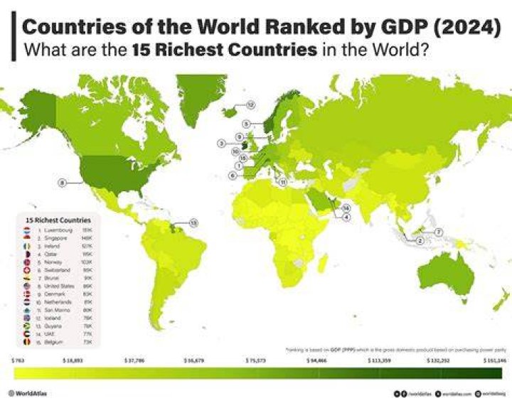 Which is the richest government in the world?