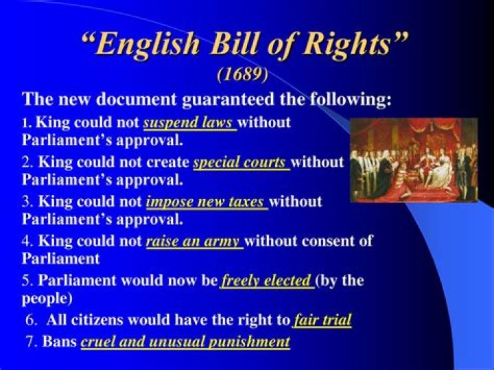 Which of the following declared English kings could not raise taxes without the consent of Parliament?