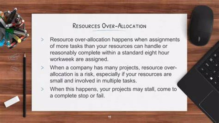 Which techniques can be used for removing resources over allocation?