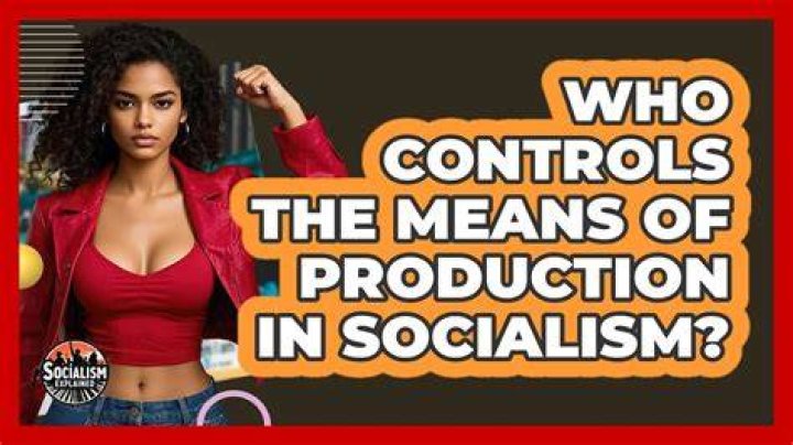 Who controls the means of production?