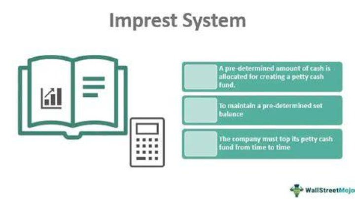 Who is in charge of imprest account?