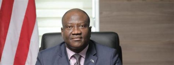 Who was the first governor of the Central Bank of Liberia?