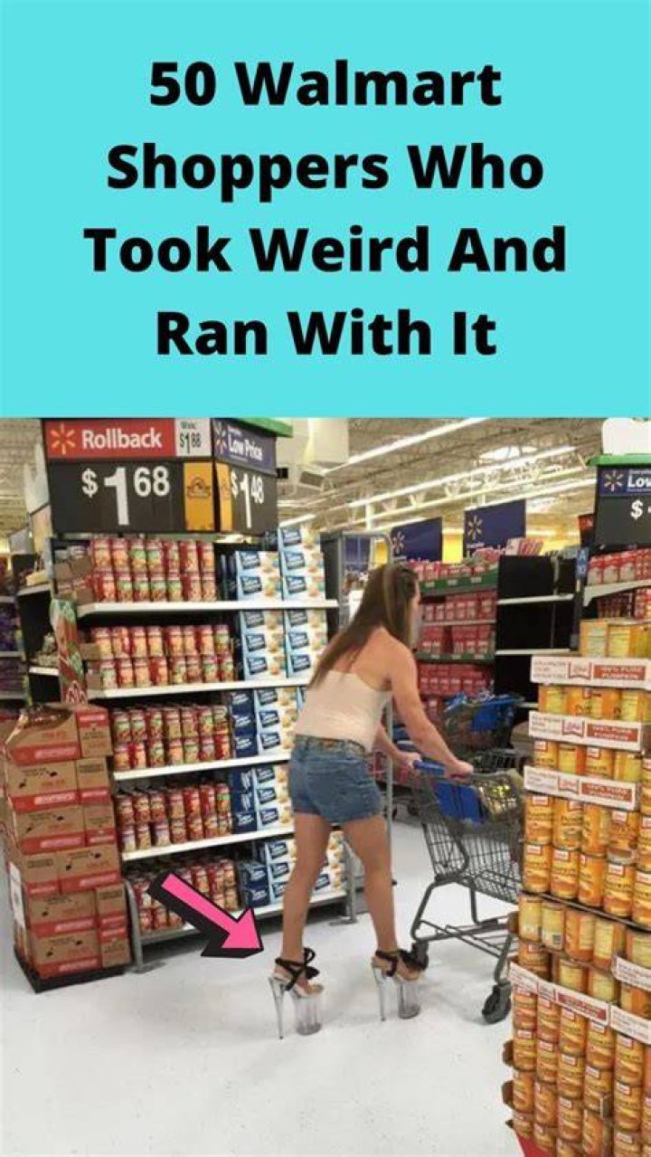 Why are Walmart customers so weird?