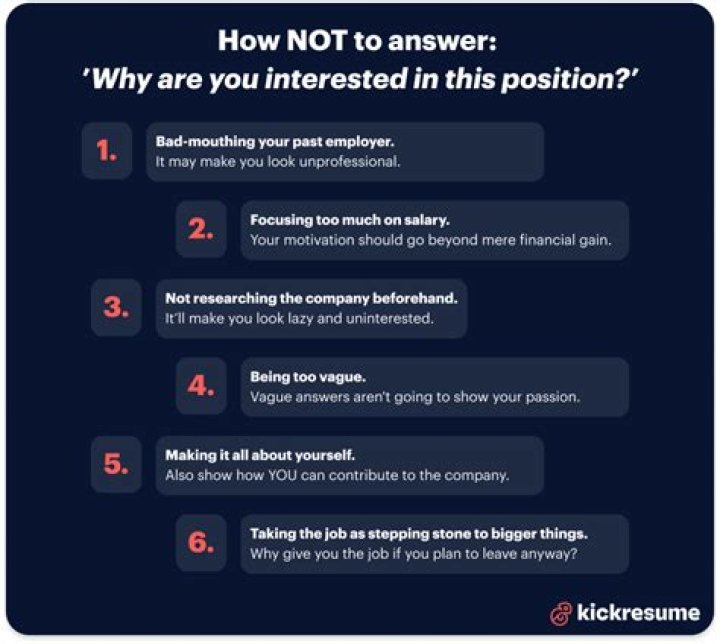 Why are you interested in this cleaning position?