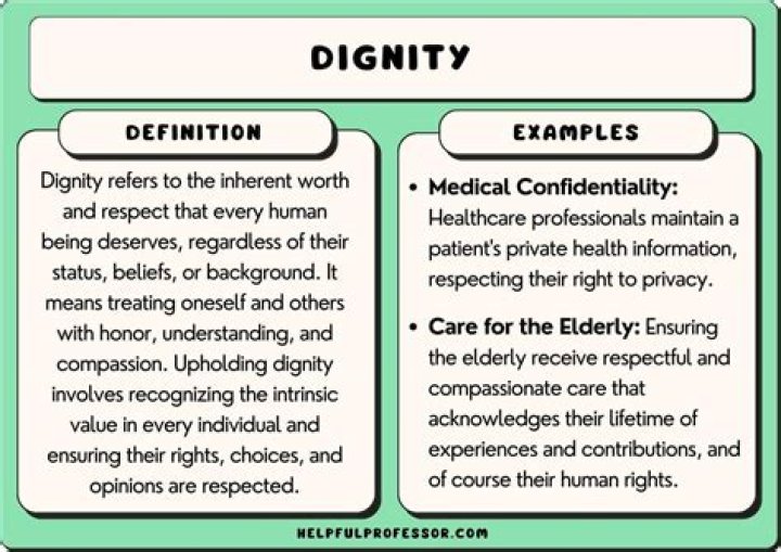 Why does work give you dignity?