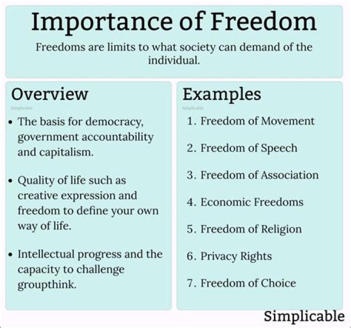Why is freedom at work important?