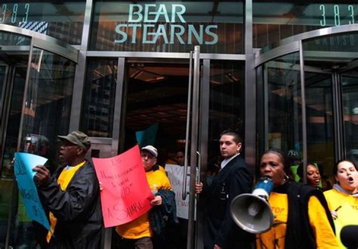 Why was the investment bank Bear Stearns bailed out?