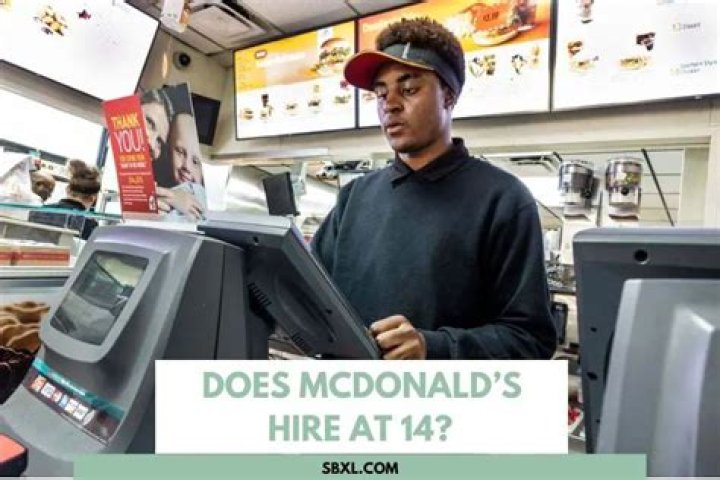 Will Mcdonalds hire me at 14?